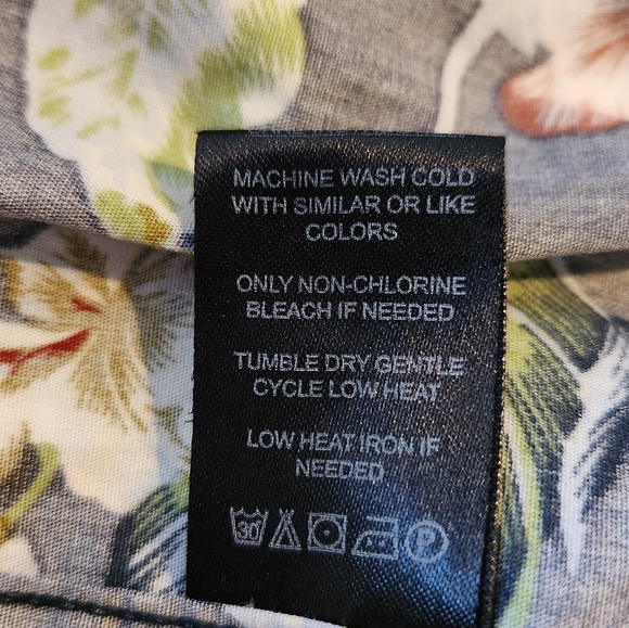 Ricky Singh, Mens, Medium, Slim Fit, multi color short sleeve shirt - Picture 6 of 6